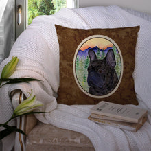 Load image into Gallery viewer, French Bulldog Throw Pillow - 14x14 Decorative Pillow – Art for Your Home &amp; Patio