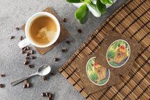 Load image into Gallery viewer, Yorkie Coasters - Set of 4 Lightweight Foam, Absorbent Drink Coasters
