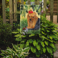 Load image into Gallery viewer, Yorkie Garden Flag – Decorative Outdoor Yard Flag