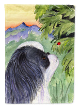 Load image into Gallery viewer, Japanese Chin Garden Flag – Decorative Outdoor Yard Flag