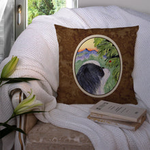Load image into Gallery viewer, Japanese Chin Throw Pillow - 14x14 Decorative Pillow – Art for Your Home &amp; Patio