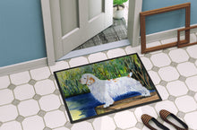 Load image into Gallery viewer, Clumber Spaniel Doormat - 24x36 Decorative Floor Mat – Indoor/Outdoor Rug with Artistic Flair Doormat