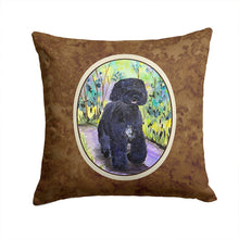 Load image into Gallery viewer, Portuguese Water Dog Throw Pillow - 14x14 Decorative Pillow – Art for Your Home &amp; Patio