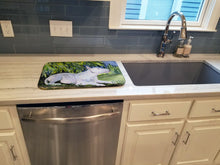 Load image into Gallery viewer, Bull Terrier Dish Drying Mat – Absorbent, Artistic Kitchen Essentials SS8266DDM
