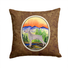 Load image into Gallery viewer, Weimaraner Throw Pillow - 14x14 Decorative Pillow – Art for Your Home &amp; Patio