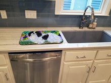 Load image into Gallery viewer, Japanese Chin Dish Drying Mat – Absorbent, Artistic Kitchen Essentials SS8270DDM