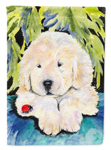 Load image into Gallery viewer, Golden Retriever Flag Canvas House Size