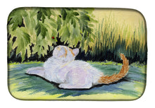 Load image into Gallery viewer, Cat Dish Drying Mat – Absorbent, Artistic Kitchen Essentials SS8273DDM