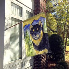 Load image into Gallery viewer, Shiba Inu Flag Canvas House Size