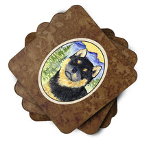 Load image into Gallery viewer, Shiba Inu Coasters - Set of 4 Lightweight Foam, Absorbent Drink Coasters