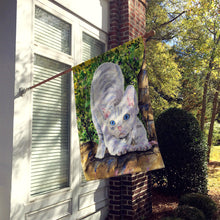 Load image into Gallery viewer, Cat - Devon Rex Flag Canvas House Size