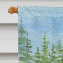 Load image into Gallery viewer, Australian Shepherd Flag Canvas House Size