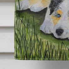 Load image into Gallery viewer, Australian Shepherd Flag Canvas House Size