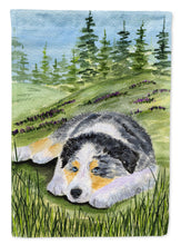Load image into Gallery viewer, Australian Shepherd Flag Canvas House Size