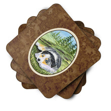 Load image into Gallery viewer, Australian Shepherd Coasters - Set of 4 Lightweight Foam, Absorbent Drink Coasters