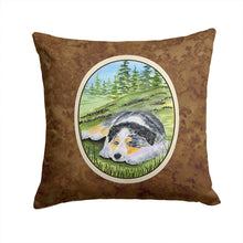 Load image into Gallery viewer, Australian Shepherd Throw Pillow - 14x14 Decorative Pillow – Art for Your Home &amp; Patio