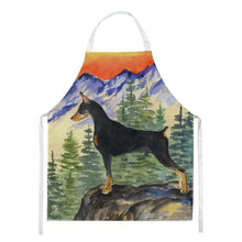 Load image into Gallery viewer, Doberman Apron – Artist-Designed Kitchen, BBQ &amp; Craft Apron