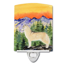 Load image into Gallery viewer, Siberian Husky Ceramic Night Light SS8285CNL