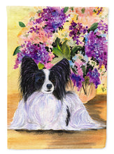 Load image into Gallery viewer, Papillon Garden Flag – Decorative Outdoor Yard Flag