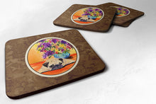 Load image into Gallery viewer, Pug Coasters - Set of 4 Lightweight Foam, Absorbent Drink Coasters