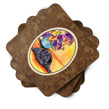 Load image into Gallery viewer, Pug Coasters - Set of 4 Lightweight Foam, Absorbent Drink Coasters