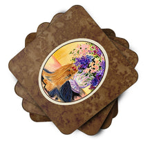 Load image into Gallery viewer, Yorkie Coasters - Set of 4 Lightweight Foam, Absorbent Drink Coasters