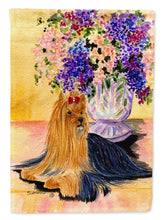 Load image into Gallery viewer, Yorkie Garden Flag – Decorative Outdoor Yard Flag