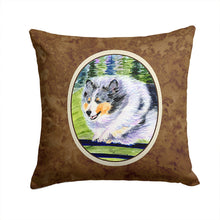 Load image into Gallery viewer, Sheltie Throw Pillow - 14x14 Decorative Pillow – Art for Your Home &amp; Patio