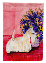 Load image into Gallery viewer, Scottish Terrier Flag Canvas House Size