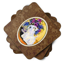 Load image into Gallery viewer, Sealyham Terrier Coasters - Set of 4 Lightweight Foam, Absorbent Drink Coasters
