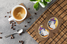 Load image into Gallery viewer, Sealyham Terrier Coasters - Set of 4 Lightweight Foam, Absorbent Drink Coasters