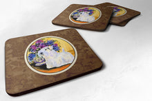 Load image into Gallery viewer, Sealyham Terrier Coasters - Set of 4 Lightweight Foam, Absorbent Drink Coasters