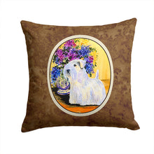 Load image into Gallery viewer, Sealyham Terrier Throw Pillow - 14x14 Decorative Pillow – Art for Your Home &amp; Patio