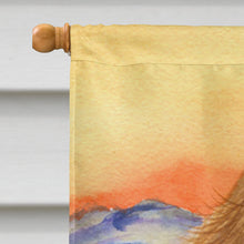 Load image into Gallery viewer, English Toy Spaniel Flag Canvas House Size