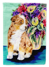 Load image into Gallery viewer, Australian Shepherd Flag Canvas House Size