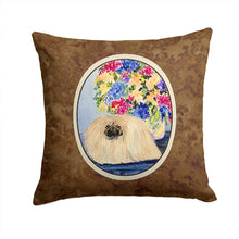 Load image into Gallery viewer, Pekingese Throw Pillow - 14x14 Decorative Pillow – Art for Your Home &amp; Patio