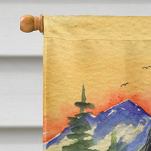 Load image into Gallery viewer, Briard Flag Canvas House Size