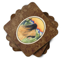 Load image into Gallery viewer, Briard Coasters - Set of 4 Lightweight Foam, Absorbent Drink Coasters