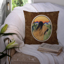 Load image into Gallery viewer, Briard Throw Pillow - 14x14 Decorative Pillow – Art for Your Home &amp; Patio