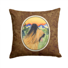 Load image into Gallery viewer, Briard Throw Pillow - 14x14 Decorative Pillow – Art for Your Home &amp; Patio