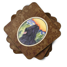 Load image into Gallery viewer, Briard Coasters - Set of 4 Lightweight Foam, Absorbent Drink Coasters
