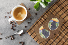 Load image into Gallery viewer, Briard Coasters - Set of 4 Lightweight Foam, Absorbent Drink Coasters