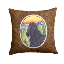 Load image into Gallery viewer, Briard Throw Pillow - 14x14 Decorative Pillow – Art for Your Home &amp; Patio