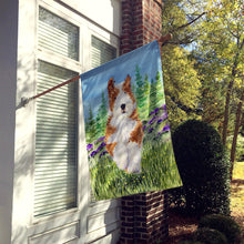 Load image into Gallery viewer, Bearded Collie Flag Canvas House Size