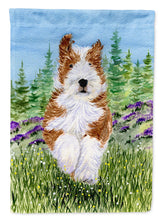 Load image into Gallery viewer, Bearded Collie Flag Canvas House Size