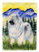 Load image into Gallery viewer, Keeshond Garden Flag – Decorative Outdoor Yard Flag