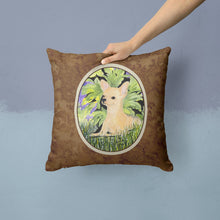 Load image into Gallery viewer, Chihuahua Throw Pillow - 14x14 Decorative Pillow – Art for Your Home &amp; Patio