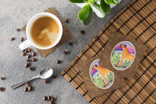 Load image into Gallery viewer, Rhodesian Ridgeback Coasters - Set of 4 Lightweight Foam, Absorbent Drink Coasters