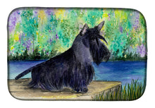 Load image into Gallery viewer, Scottish Terrier Dish Drying Mat – Absorbent, Artistic Kitchen Essentials SS8330DDM