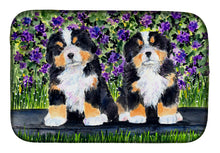 Load image into Gallery viewer, Bernese Mountain Dog Dish Drying Mat – Absorbent, Artistic Kitchen Essentials SS8334DDM